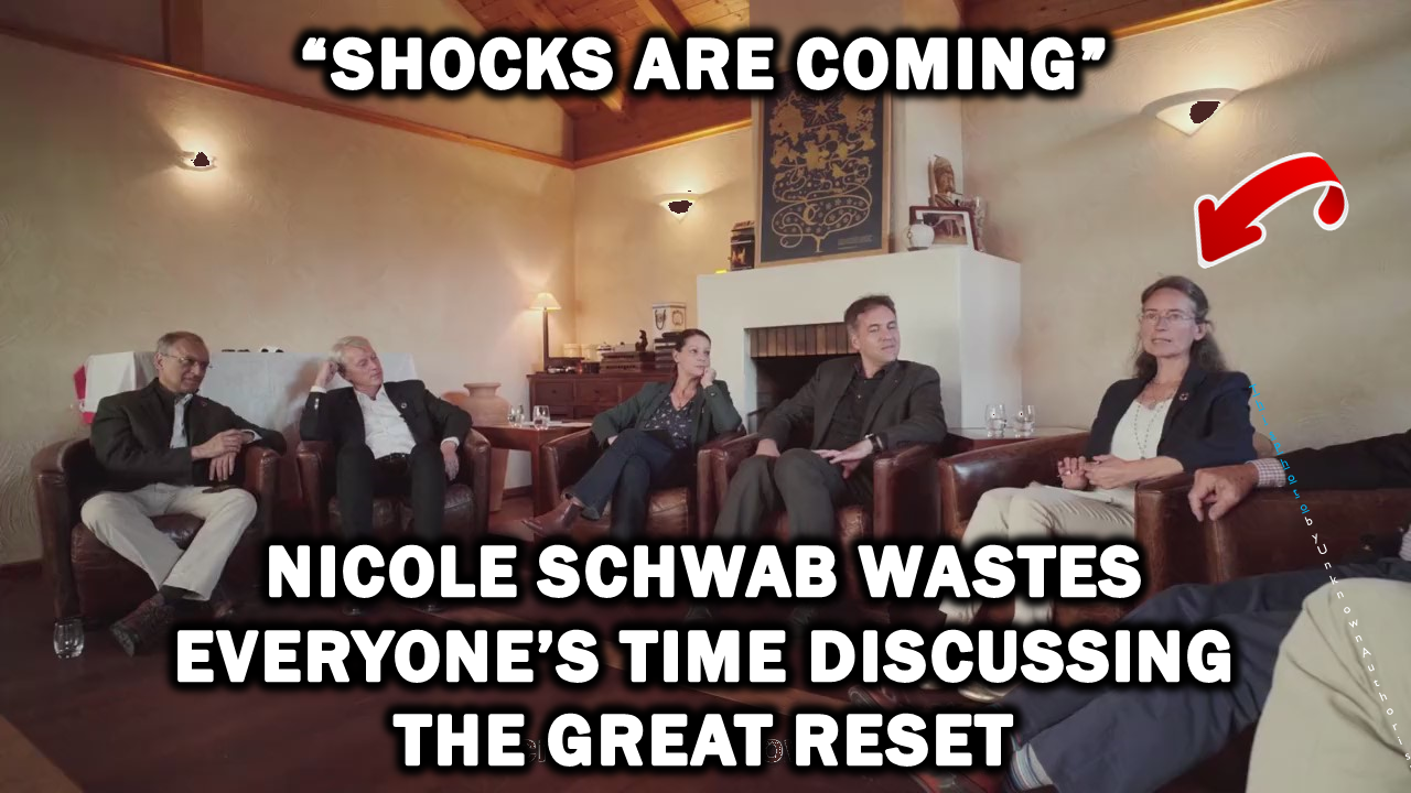 Nicole Schwab fa perdere tempo a tutti discutendo del Grande Reset - The Expose